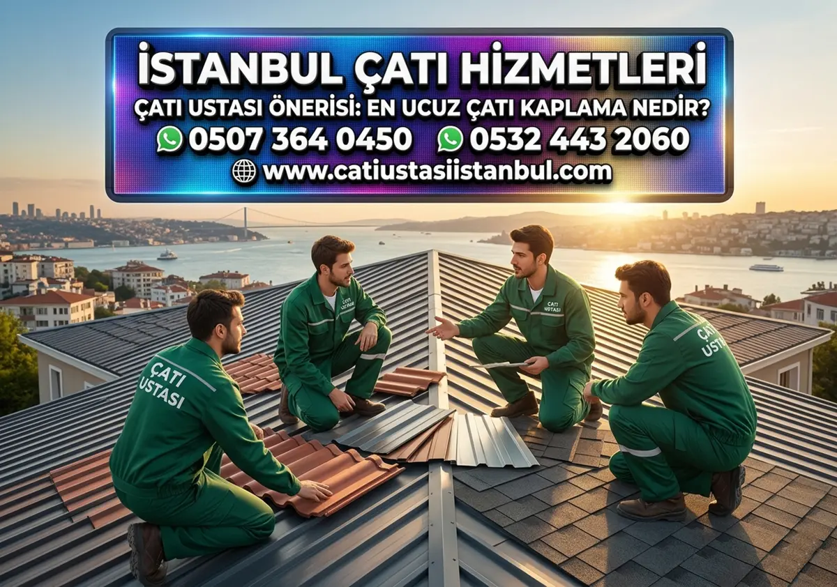 ÇATI USTASI ÖNERİSİ: EN UCUZ ÇATI KAPLAMA NEDİR?