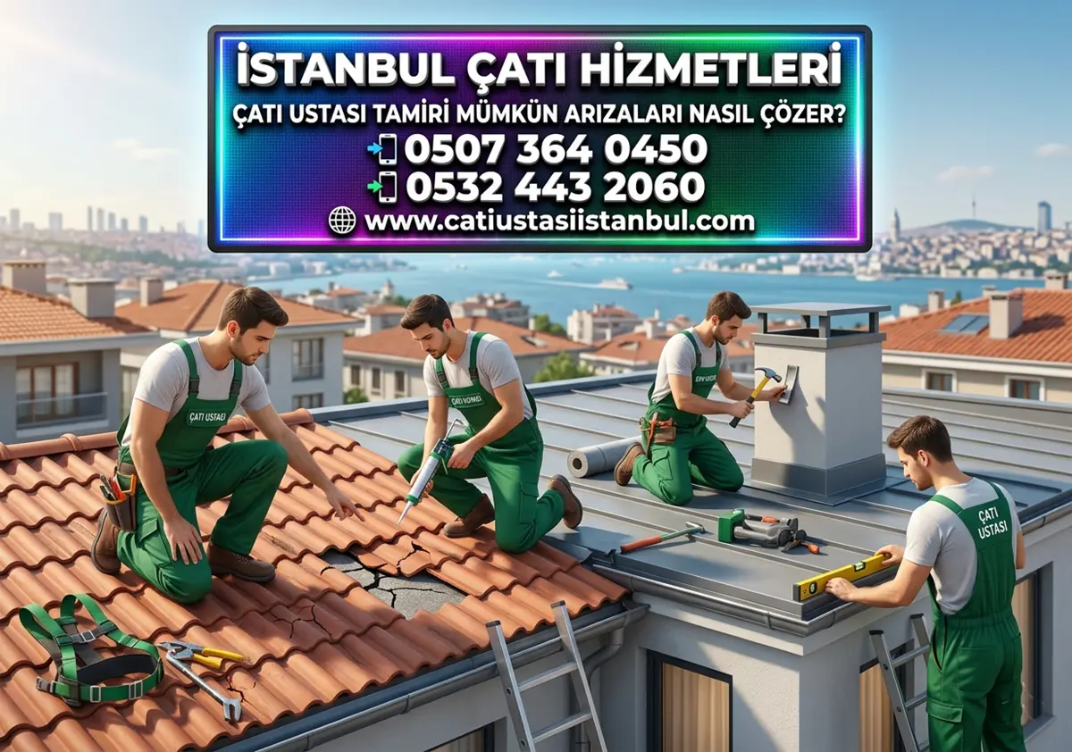 ÇATI USTASI TAMİRİ MÜMKÜN ARIZALARI NASIL ÇÖZER?