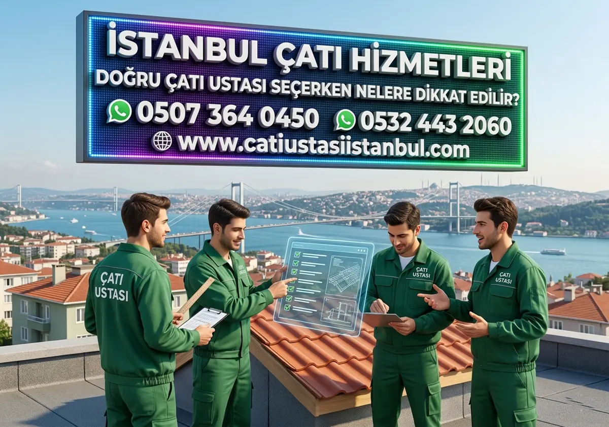 DOĞRU ÇATI USTASI SEÇERKEN NELERE DİKKAT EDİLİR?