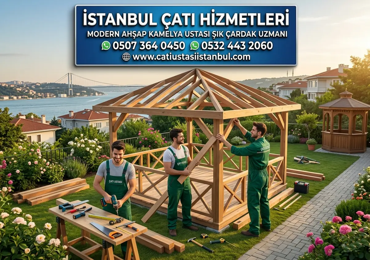 MODERN AHŞAP KAMELYA USTASI ŞIK ÇARDAK UZMANI