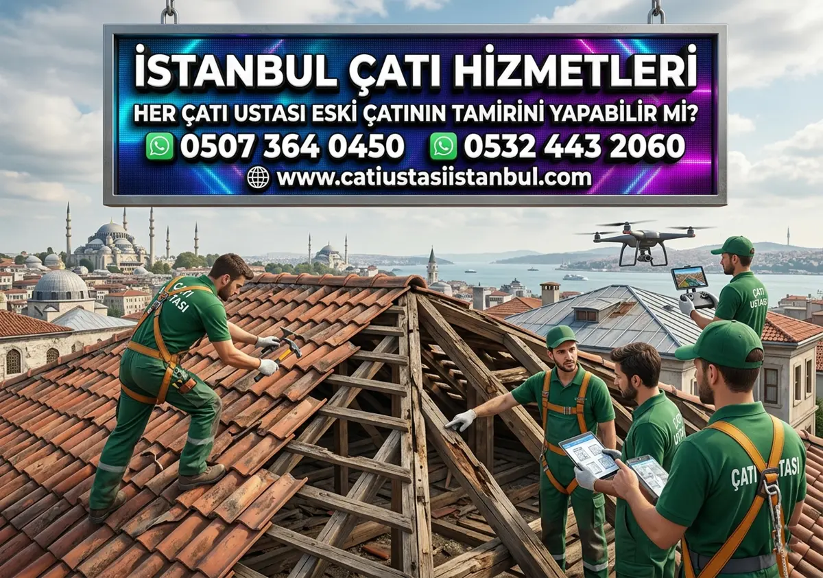 HER ÇATI USTASI ESKİ ÇATININ TAMİRİNİ YAPABİLİR Mİ?