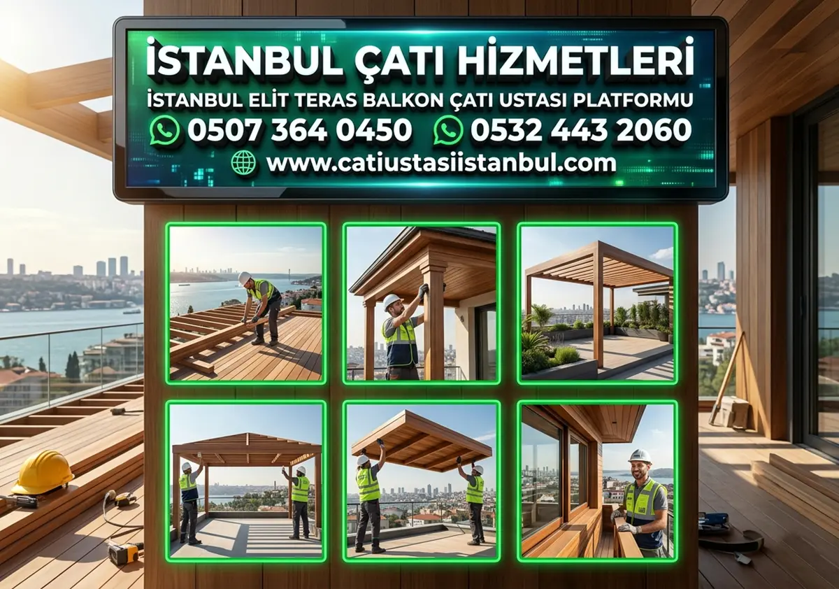 İSTANBUL ELİT TERAS BALKON ÇATI USTASI PLATFORMU