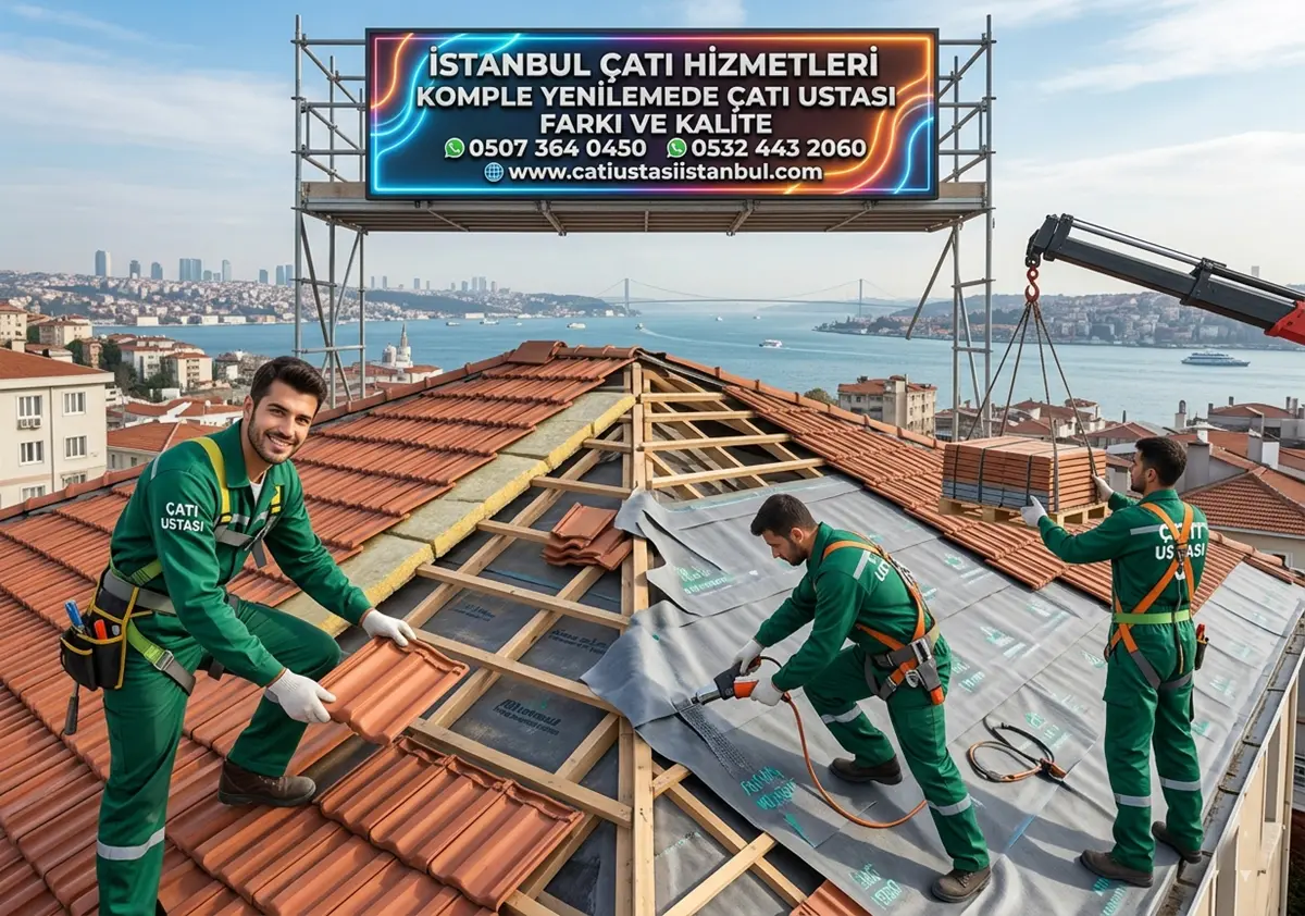 KOMPLE YENİLEMEDE ÇATI USTASI FARKI VE KALİTE