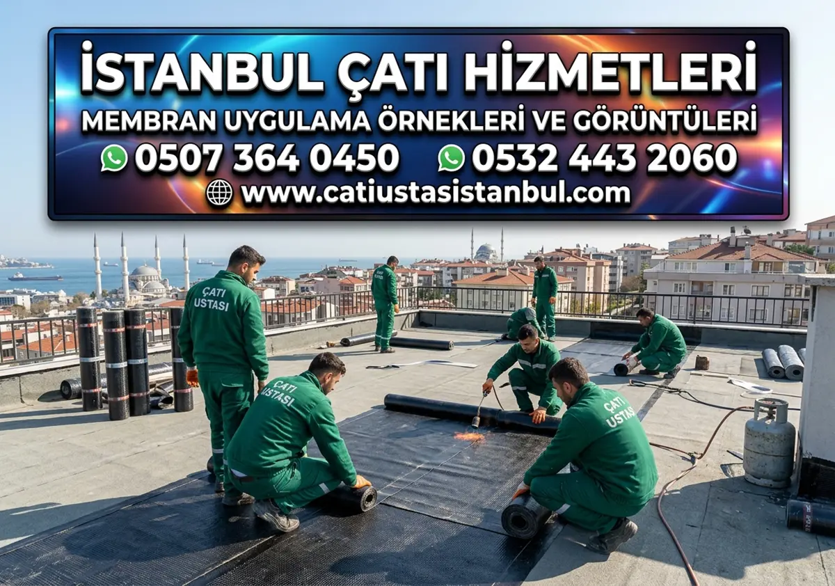 Su Yalıtımı Membran Uygulama Örnekleri ve İzolasyon Görüntüleri