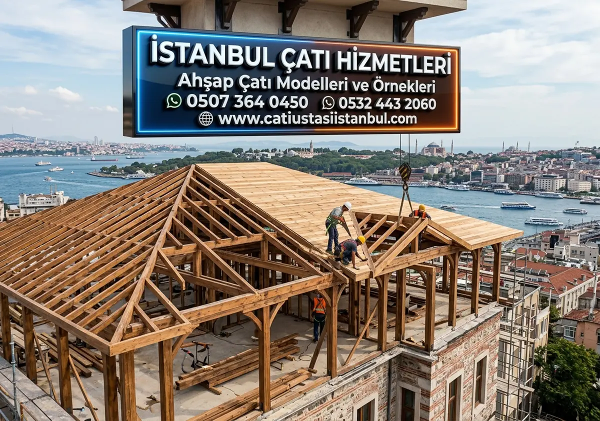 İstanbul Modern Ahşap Çatı Modelleri ve Profesyonel Uygulama Örnekleri