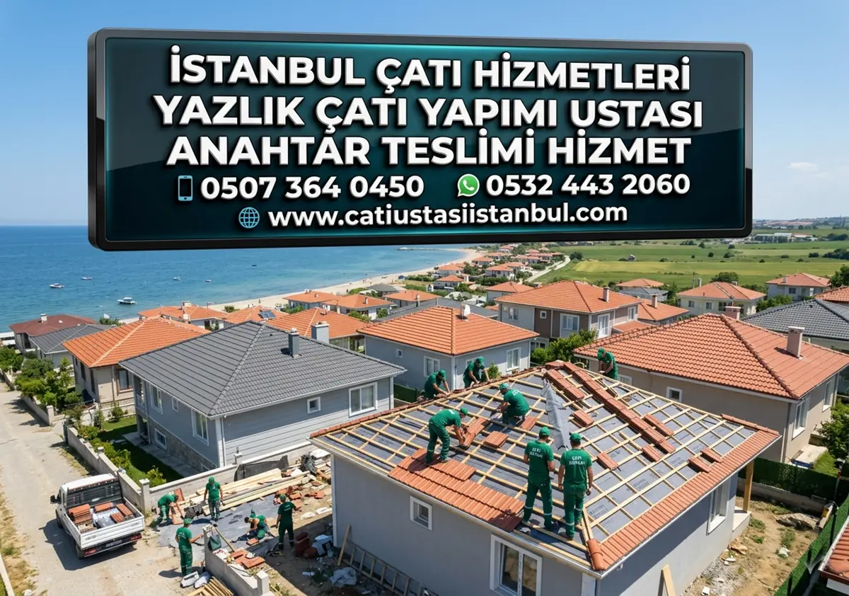 YAZLIK ÇATI YAPIMI USTASI ANAHTAR TESLİMİ HİZMET