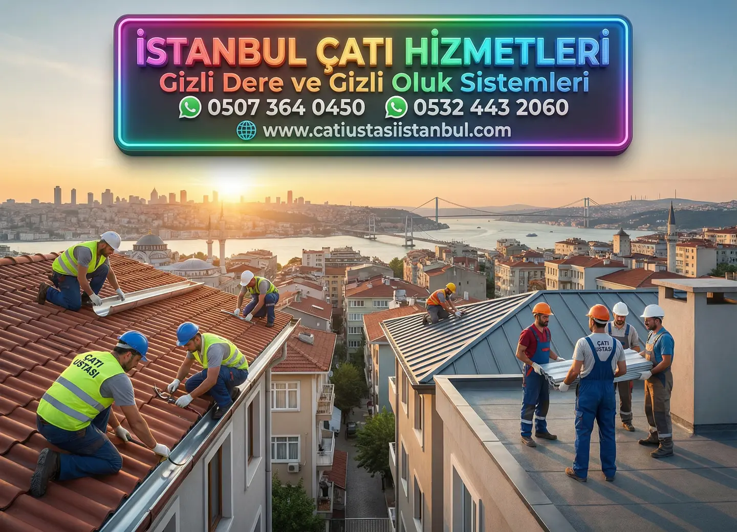 ÇATI GİZLİ DERE & GİZLİ OLUK SİSTEMLERİ