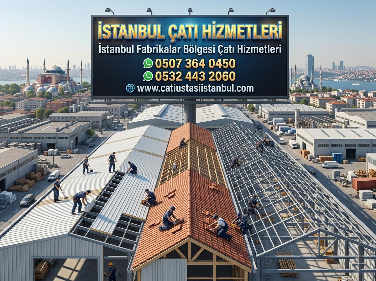İSTANBUL FABRİKALAR BÖLGESİ ÇATI HİZMETLERİ