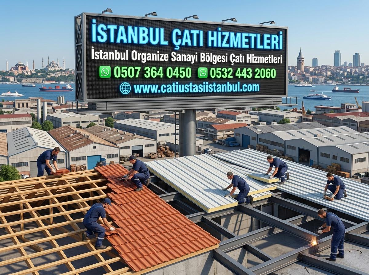 İSTANBUL ORGANİZE SANAYİ BÖLGESİ ÇATI HİZMETLERİ