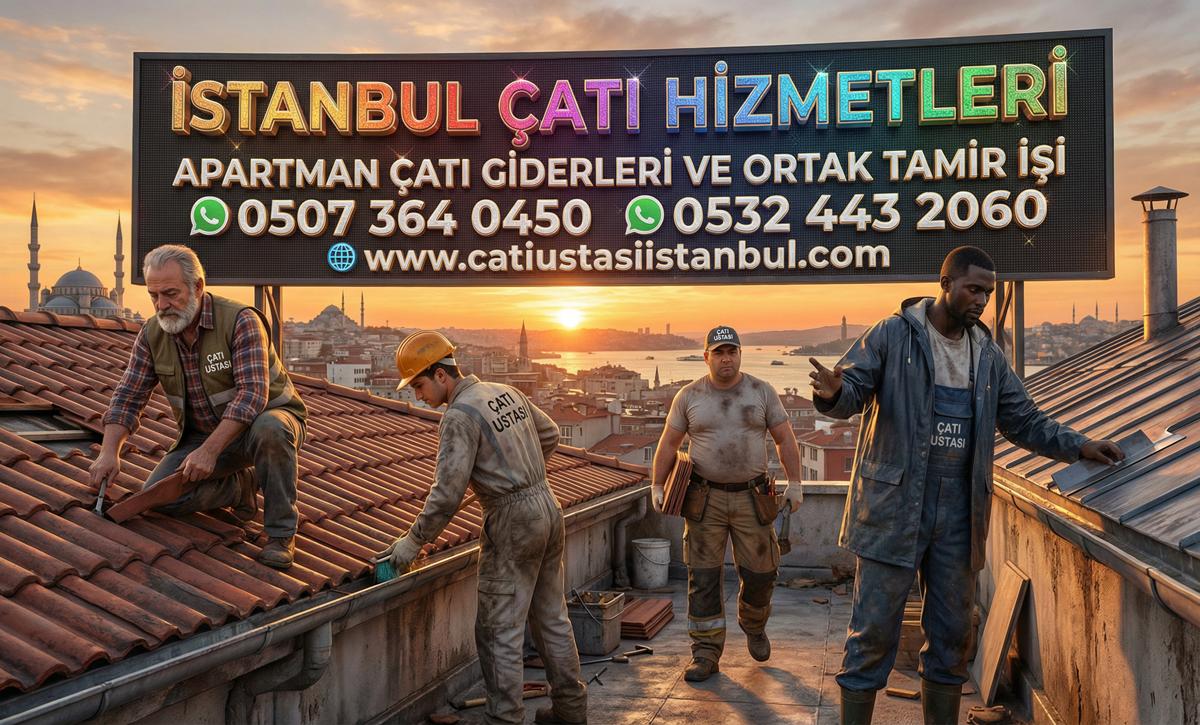 APARTMAN ÇATI GİDERLERİ VE ORTAK TAMİR İŞİ