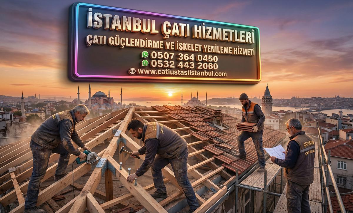 ÇATI GÜÇLENDİRME VE İSKELET YENİLEME HİZMETİ