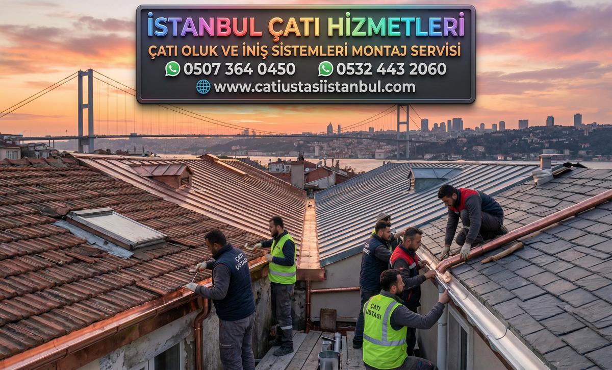 ÇATI OLUK VE İNİŞ SİSTEMLERİ MONTAJ SERVİSİ