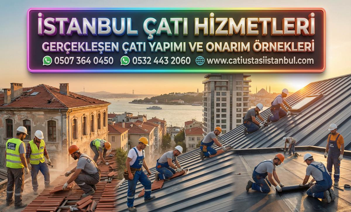 GERÇEKLEŞEN ÇATI YAPIMI VE ONARIM ÖRNEKLERİ