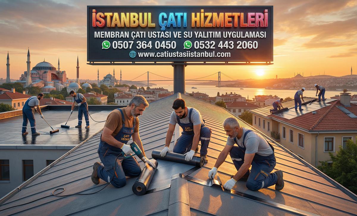 MEMBRAN ÇATI USTASI VE SU YALITIM UYGULAMASI