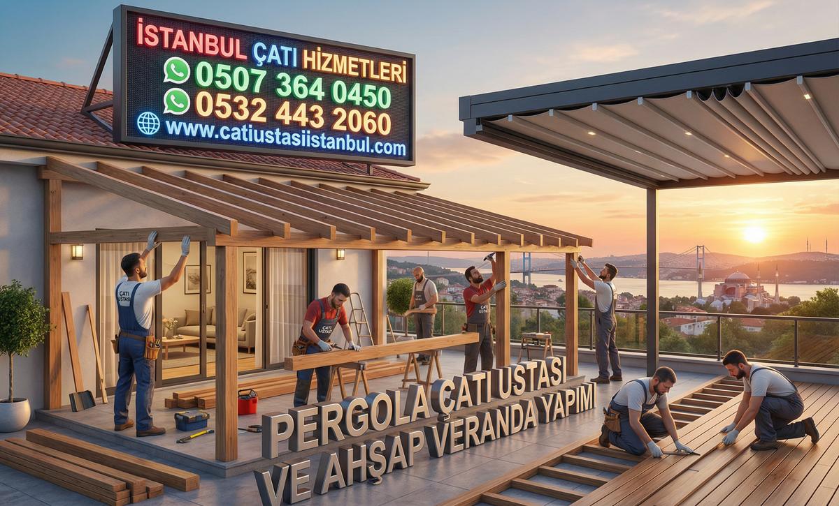 PERGOLA ÇATI USTASI VE AHŞAP VERANDA YAPIMI