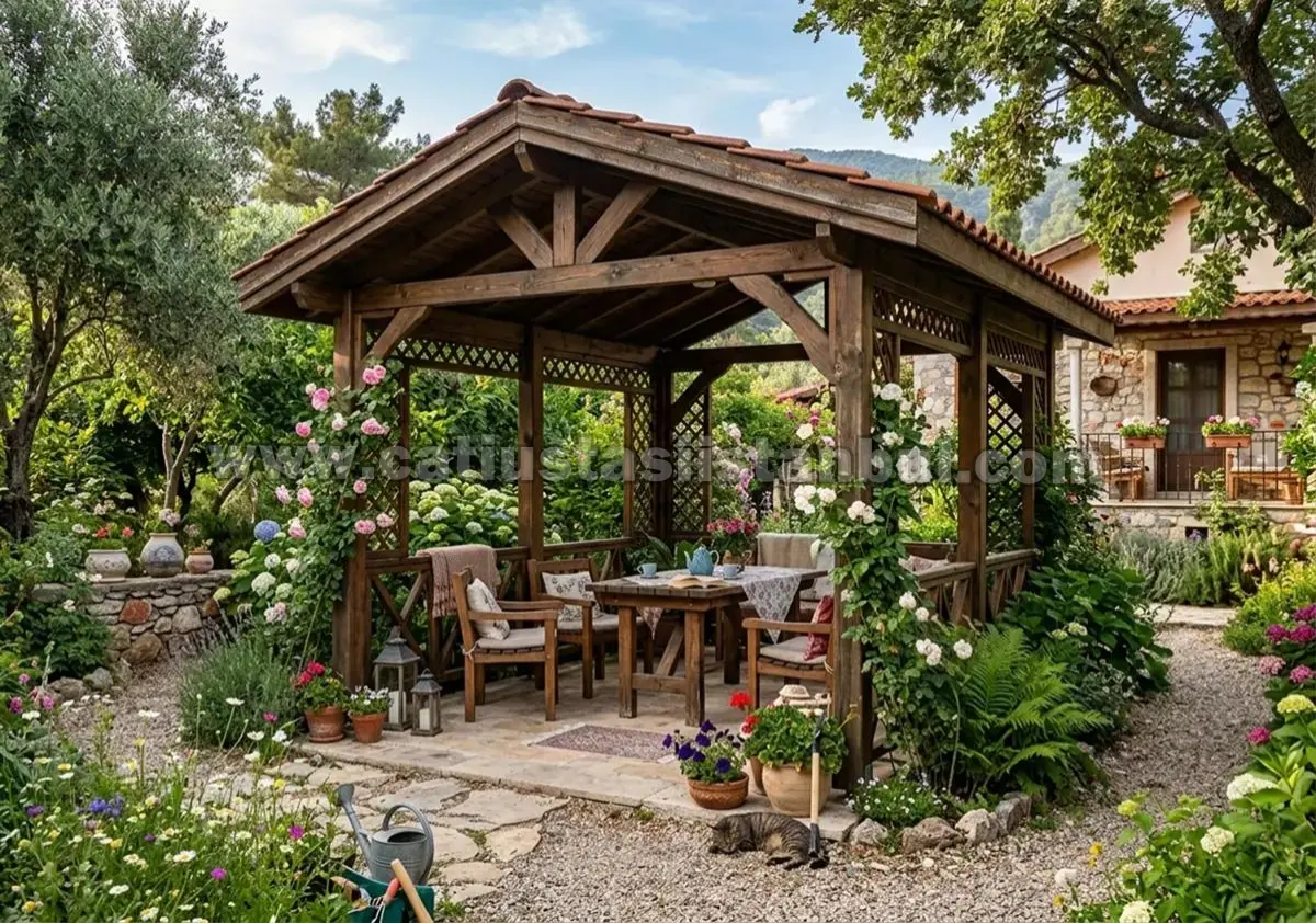 Dikdörtgen Kamelya ve Çardak Örnekleri