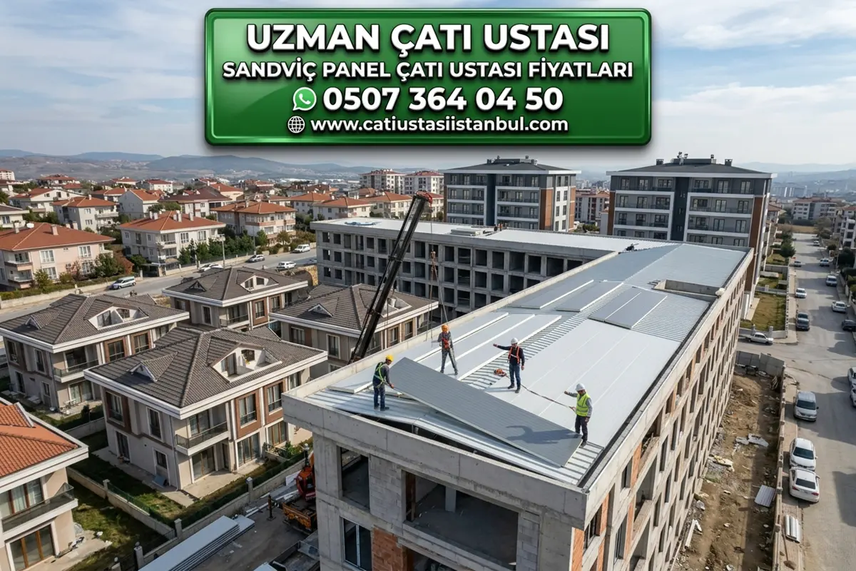 SANDVİÇ PANEL ÇATI USTASI FİYATLARI