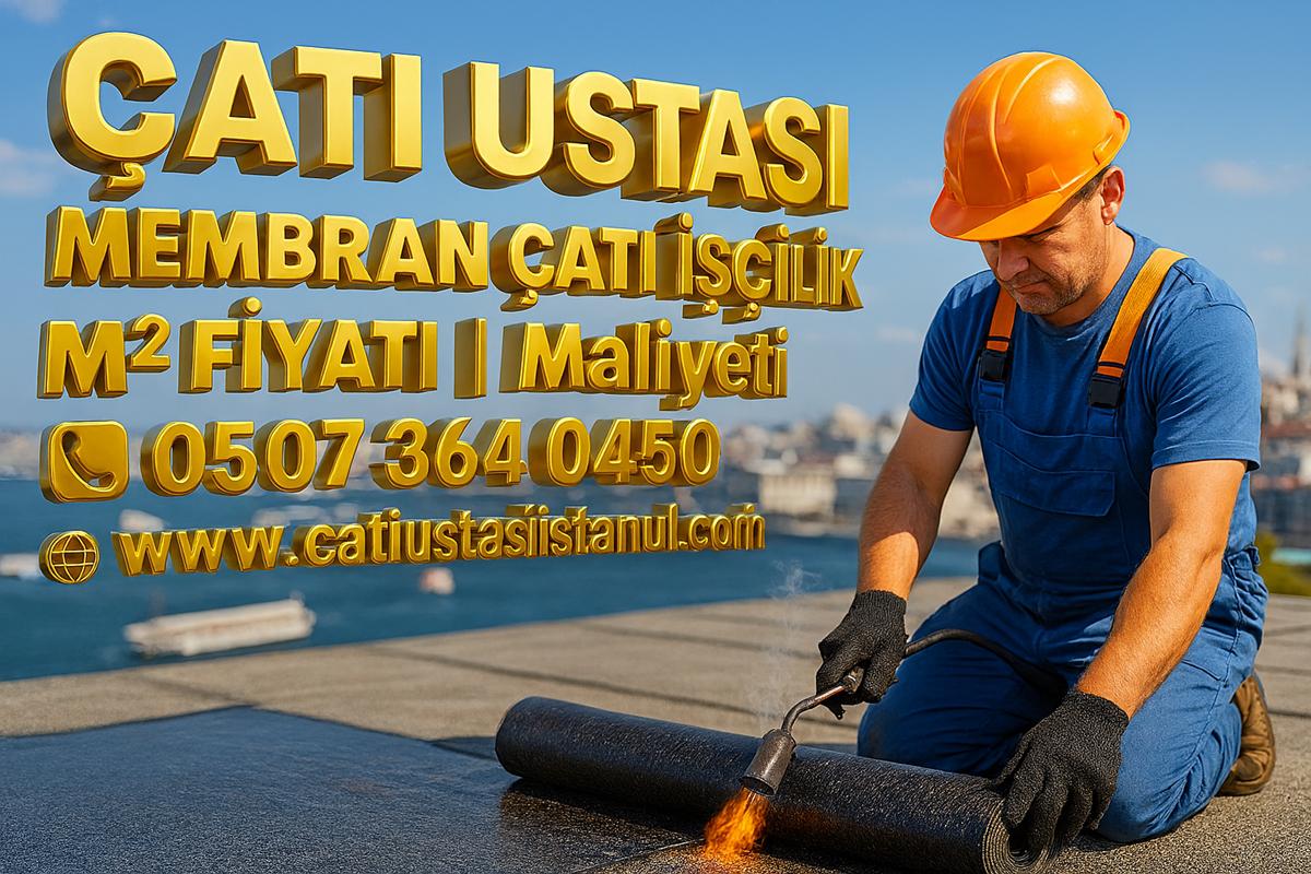 MEMBRAN ÇATI İŞÇİLİK M² FİYATI । Maliyeti MEMBRAN ÇATI İŞÇİLİK M² FİYATI । Maliyeti