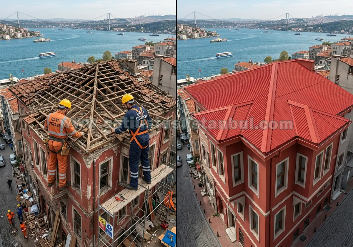 İstanbul Onduline Çatı Yapımı Ustası