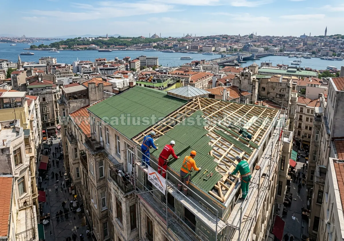 Garantili Onduline Çatı Tamir Hizmeti