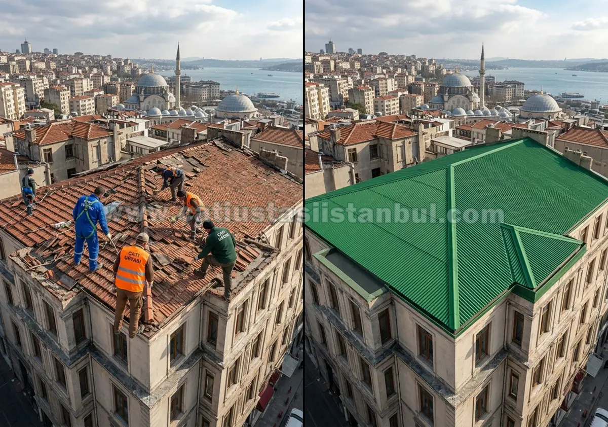 Onduline Çatı Aktarma ve Yenileme