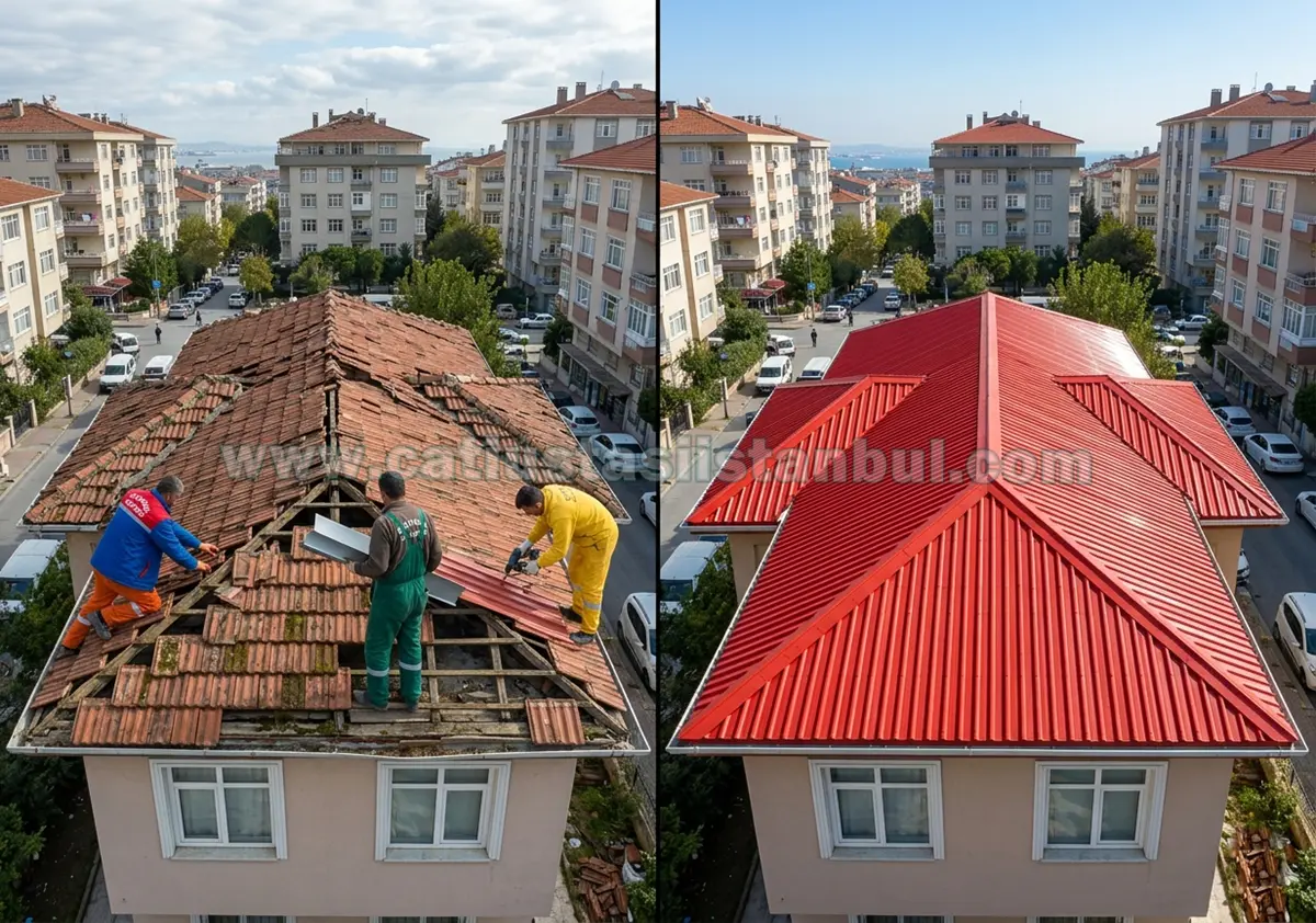 Çatılar İçin Onduline Levha Uygulamaları