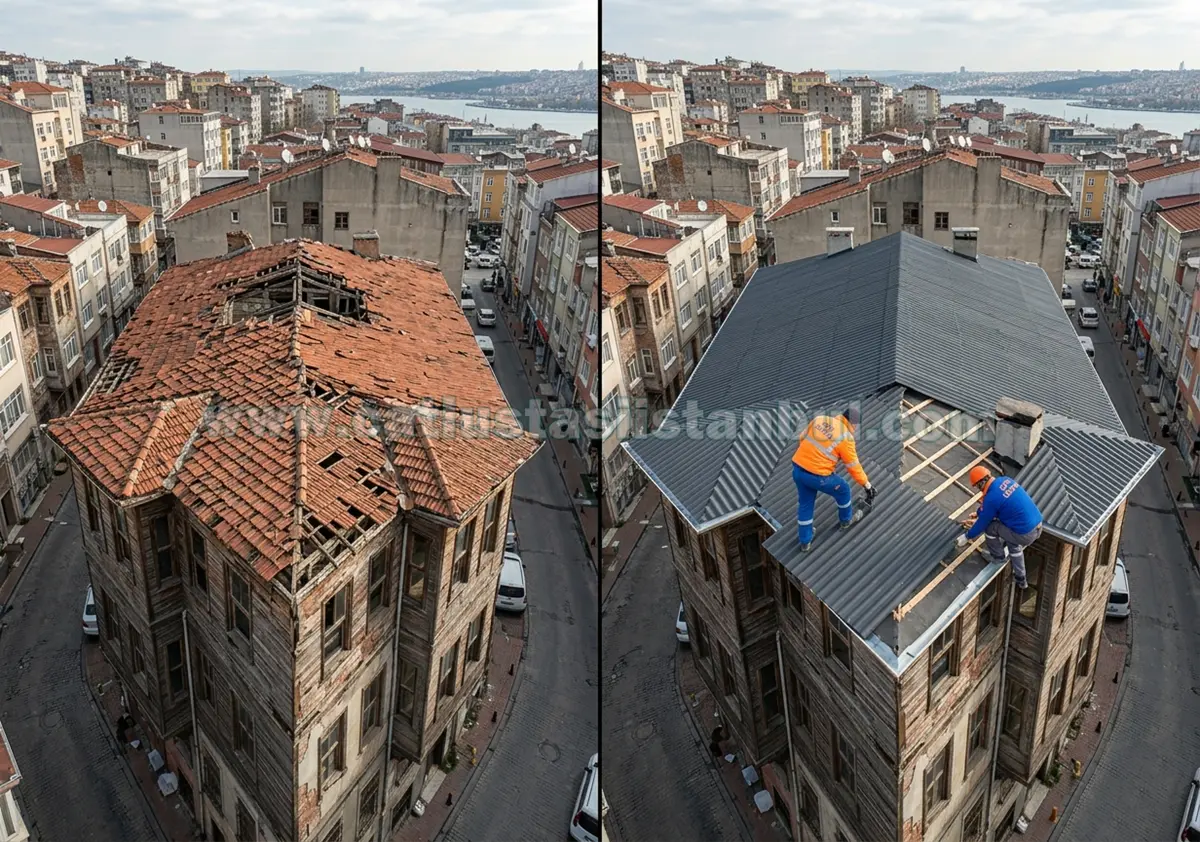 Onduline Çatı Mahya Montaj İşleri