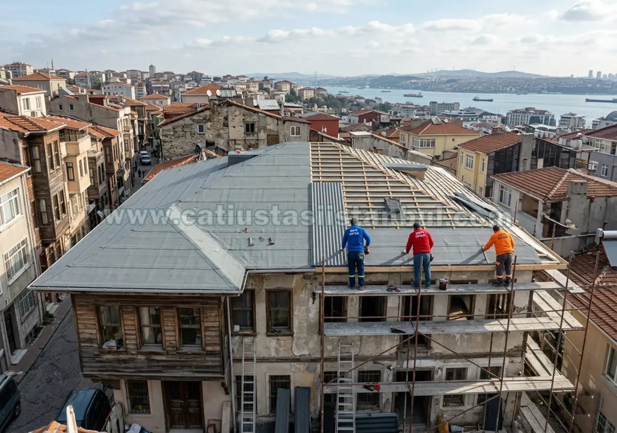 İstanbul Avrupa Yakası Onduline Montajı