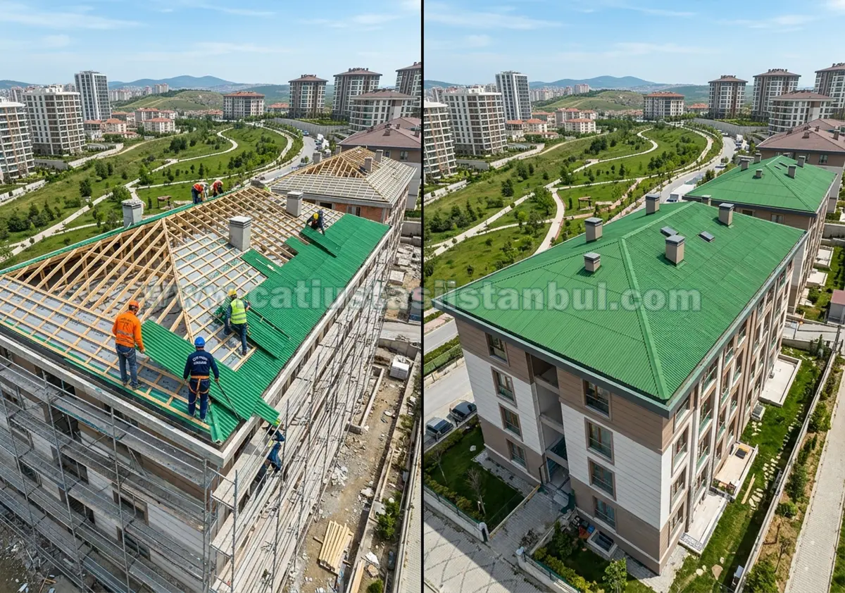 Onduline Çatı Isı Yalıtım Uygulaması