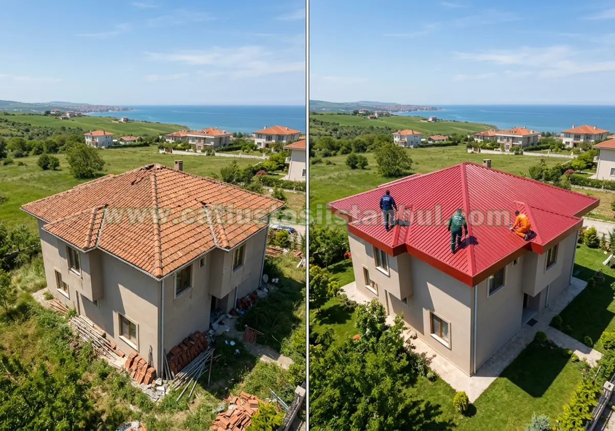 Sandviç Panel Çatı Detay Uygulamaları