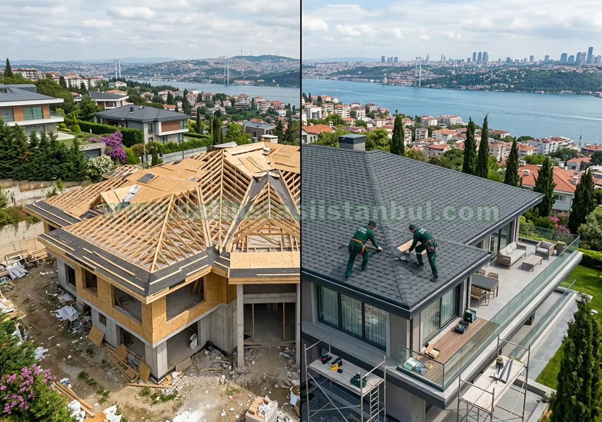 Estetik Shingle Çatı Kaplama Örnekleri