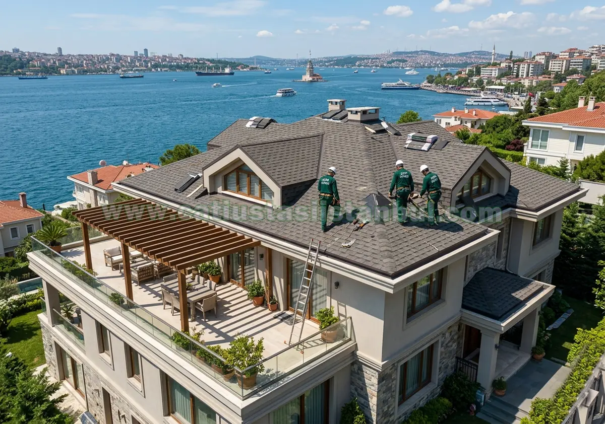 Su Yalıtımlı Shingle Çatı