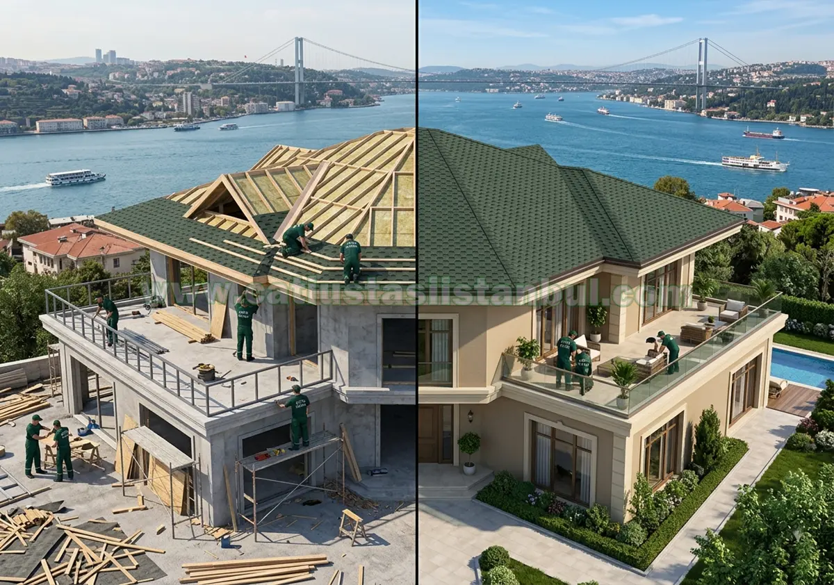 İstanbul Shingle Çatı Yenileme