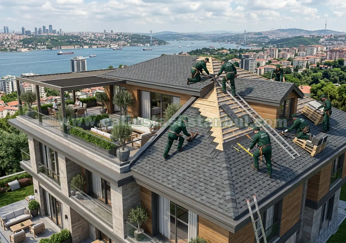 Garantili Shingle Çatı Kaplama