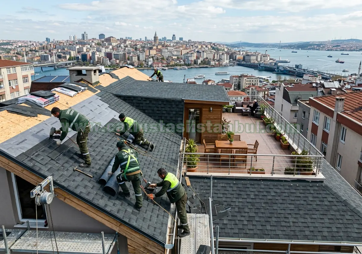 Gri Petek Shingle Kaplama