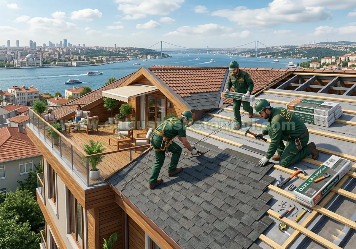 Shingle Çatı Tamiri Ve Kaplama