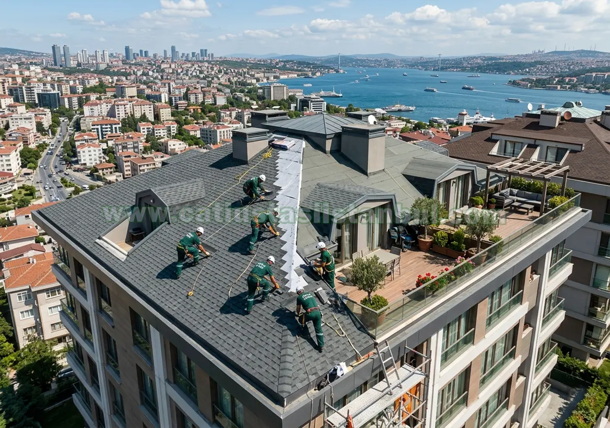 Shingle Çatı Su İzolasyonu