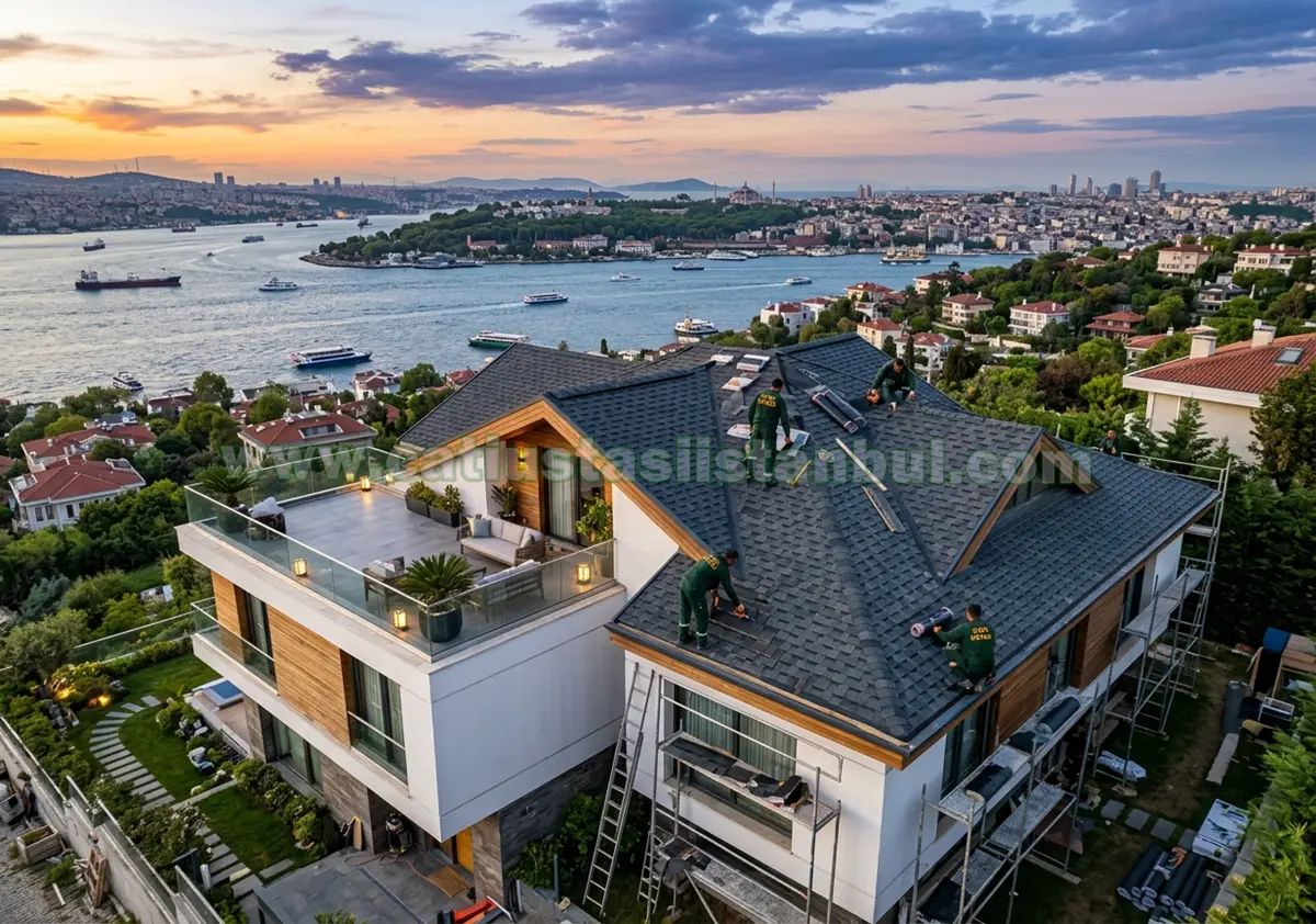 Shingle Çatı Bitiş Detayları